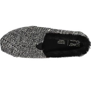 TOMS Womens Alpargata Fleece Slip On. Size 8.
